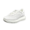 Sam Edelman Dante White Leather Fashion Lace Up Chunky Low Top Fashion Sneakers