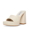 Steve Madden Cristo Platform Sandal Open Toe Chunky Heel Slip On Mule Pumps