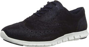 Cole Haan Zerogrand Wing Ox Closed Hole II Dark Navy Sparkle Leather Sneakers