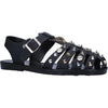 Kurt Geiger London Madelyn Fashion Buckle Rounded Toe Slingback Fisherman Sandals