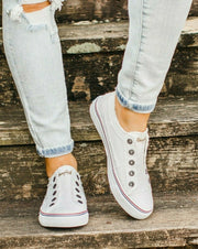 Blowfish Malibu Play Sneaker Cream White Cozumel Linen Slip On Comfort Shoe