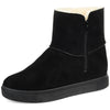 Journee Collection Stelly Black Fashion Zipper Round Toe Cozy Casual Ankle Boots 11