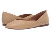 Lucky Brand Women's LK-ALBA Nude Leather Pointed Toe Flat Shoes