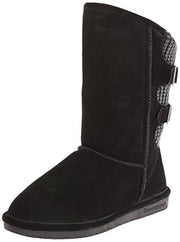 BEARPAW Women's Boshie Winter Boot, Black