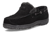 Clarks Venetian Suede Fur Lined Slip On Casual Loafer Moccasin Slippers
